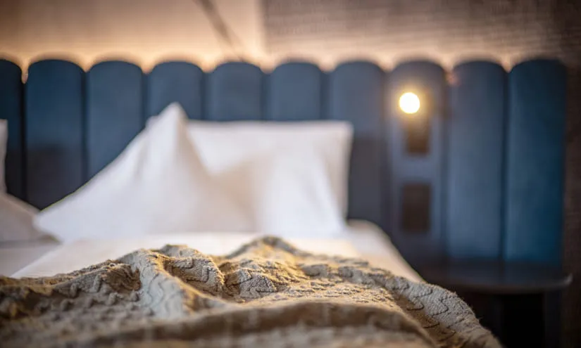 Detailaufnahme von Zimmer 208 im Hotel Gasthof Schöne Aussicht